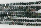 CHG113 15.5 inches 6mm flat heart Indian bloodstone beads wholesale