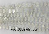 CHG122 15.5 inches 8mm flat heart opal beads wholesale