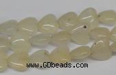 CHG21 15.5 inches 10*10mm heart yellow aventurine beads wholesale