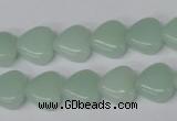 CHG30 15.5 inches 12*12mm heart amazonite gemstone beads wholesale