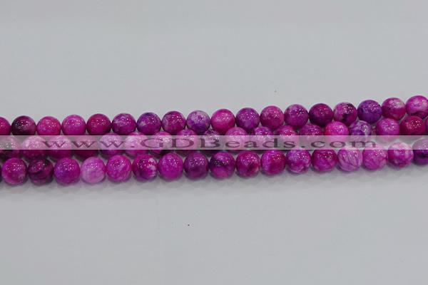 CHM230 15.5 inches 8mm round dyed hemimorphite beads wholesale