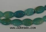 CHM27 15.5 inches 8*12mm oval blue hemimorphite beads wholesale