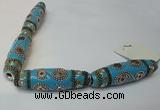 CIB03 17*60mm rice fashion Indonesia jewelry beads wholesale