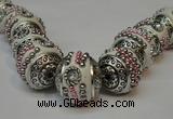 CIB110 18mm round fashion Indonesia jewelry beads wholesale