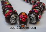 CIB153 21mm round fashion Indonesia jewelry beads wholesale