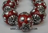 CIB221 18mm round fashion Indonesia jewelry beads wholesale