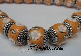 CIB260 17*18mm drum fashion Indonesia jewelry beads wholesale