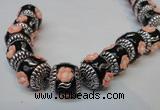 CIB263 17*18mm drum fashion Indonesia jewelry beads wholesale