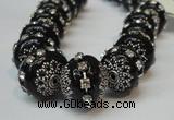 CIB274 14*16mm rondelle fashion Indonesia jewelry beads wholesale