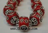 CIB281 16*16mm rondelle fashion Indonesia jewelry beads wholesale