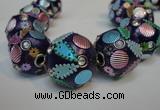 CIB362 23mm round fashion Indonesia jewelry beads wholesale