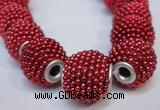 CIB391 15mm round fashion Indonesia jewelry beads wholesale