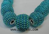 CIB401 17mm round fashion Indonesia jewelry beads wholesale