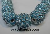 CIB446 19mm round fashion Indonesia jewelry beads wholesale