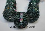 CIB461 25mm round fashion Indonesia jewelry beads wholesale