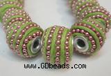 CIB471 14*14mm drum fashion Indonesia jewelry beads wholesale