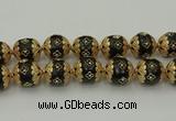 CIB555 22mm round fashion Indonesia jewelry beads wholesale