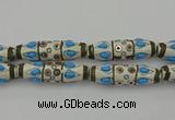 CIB560 16*60mm rice fashion Indonesia jewelry beads wholesale