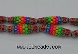 CIB586 16*60mm rice fashion Indonesia jewelry beads wholesale