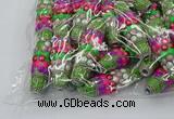 CIB590 16*60mm rice fashion Indonesia jewelry beads wholesale