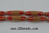 CIB605 16*60mm rice fashion Indonesia jewelry beads wholesale