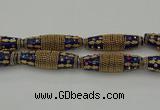 CIB609 16*60mm rice fashion Indonesia jewelry beads wholesale