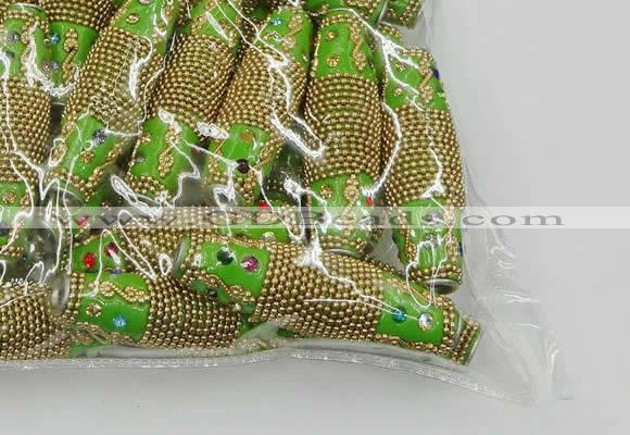 CIB610 16*60mm rice fashion Indonesia jewelry beads wholesale