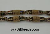 CIB612 16*60mm rice fashion Indonesia jewelry beads wholesale