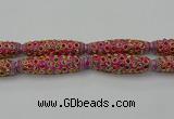 CIB620 16*60mm rice fashion Indonesia jewelry beads wholesale