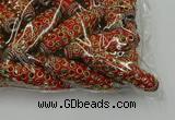 CIB621 16*60mm rice fashion Indonesia jewelry beads wholesale