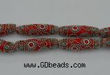 CIB648 16*60mm rice fashion Indonesia jewelry beads wholesale