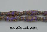 CIB665 16*60mm rice fashion Indonesia jewelry beads wholesale