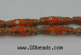 CIB667 16*60mm rice fashion Indonesia jewelry beads wholesale