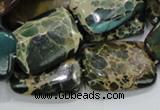 CIJ20 15.5 inches 18*25mm rectangle impression jasper beads wholesale