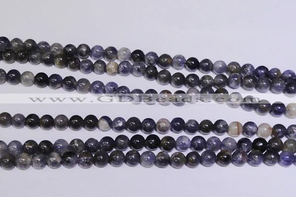 CIL01 15.5 inches 6mm round natural iolite gemstone beads