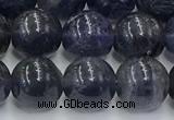 CIL128 15.5 inches 10mm round natural iolite beads wholesale