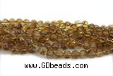 CITR07 15 inches 10mm round citrine gemstone beads