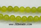 CKA04 15.5 inches 8mm round Korean jade gemstone beads