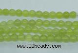 CKA102 15.5 inches 5mm round Korean jade gemstone beads