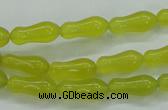 CKA19 15.5 inches 7*15mm bone Korean jade gemstone beads