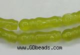 CKA20 15.5 inches 8*28mm bone Korean jade gemstone beads