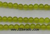 CKA202 15.5 inches 6mm round Korean jade gemstone beads