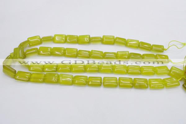 CKA261 15.5 inches 12*16mm rectangle Korean jade gemstone beads