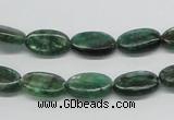 CKC111 16 inches 8*14mm oval natural green kyanite beads wholesale