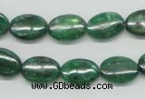 CKC112 16 inches 10*14mm oval natural green kyanite beads wholesale