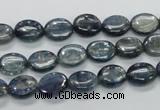 CKC204 15.5 inches 8*10mm oval natural kyanite beads wholesale