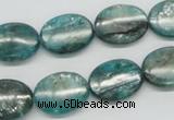 CKC24 16 inches 12*16mm oval natural kyanite beads wholesale