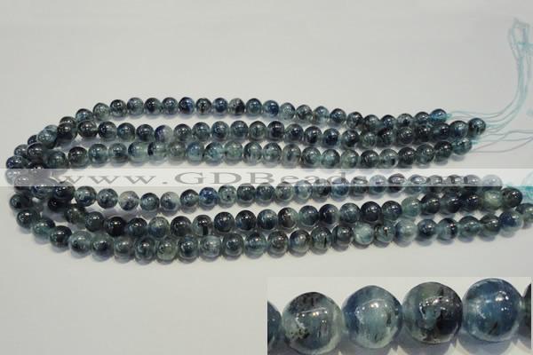 CKC462 15.5 inches 8mm round natural kyanite beads wholesale