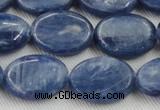 CKC534 15.5 inches 10*14mm oval natural Brazilian kyanite beads