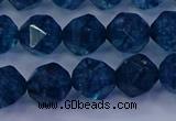 CKC713 15.5 inches 10mm faceted nuggets imitation kyanite beads